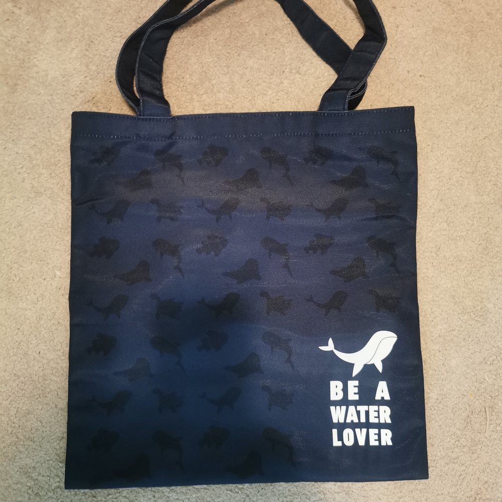 Biotherm Gift  Tote Bag with Whale Design